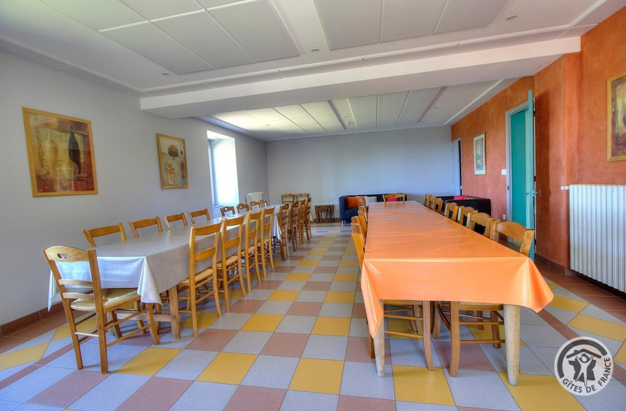 Espace de vie intérieur du Domaine de Marthe